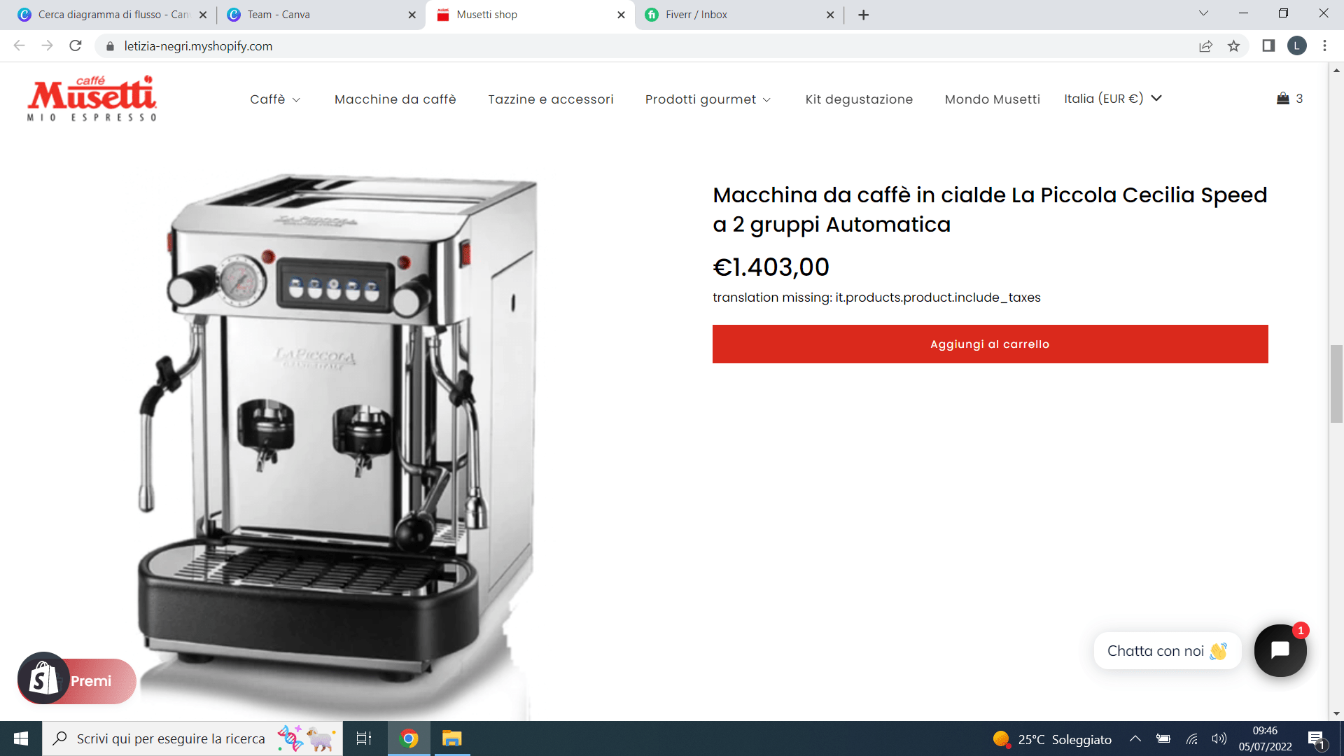 Best selling products - Musetti shop
