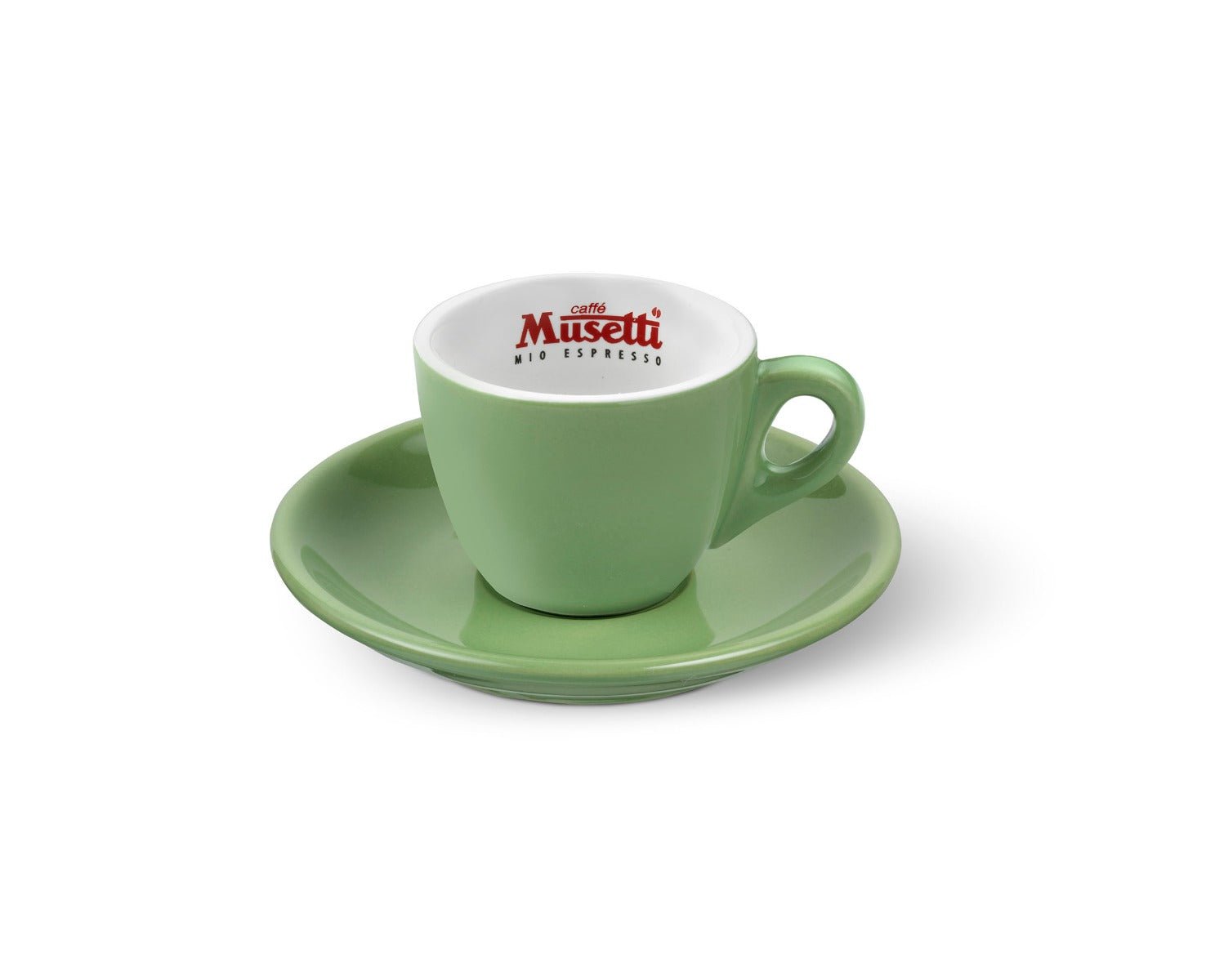 6 tazze caffè colorate con logo Musetti - Musetti shop