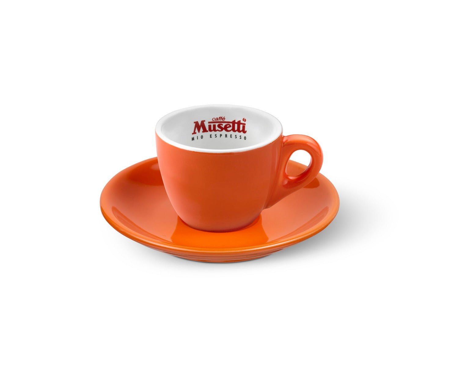 6 tazze caffè colorate con logo Musetti - Musetti shop