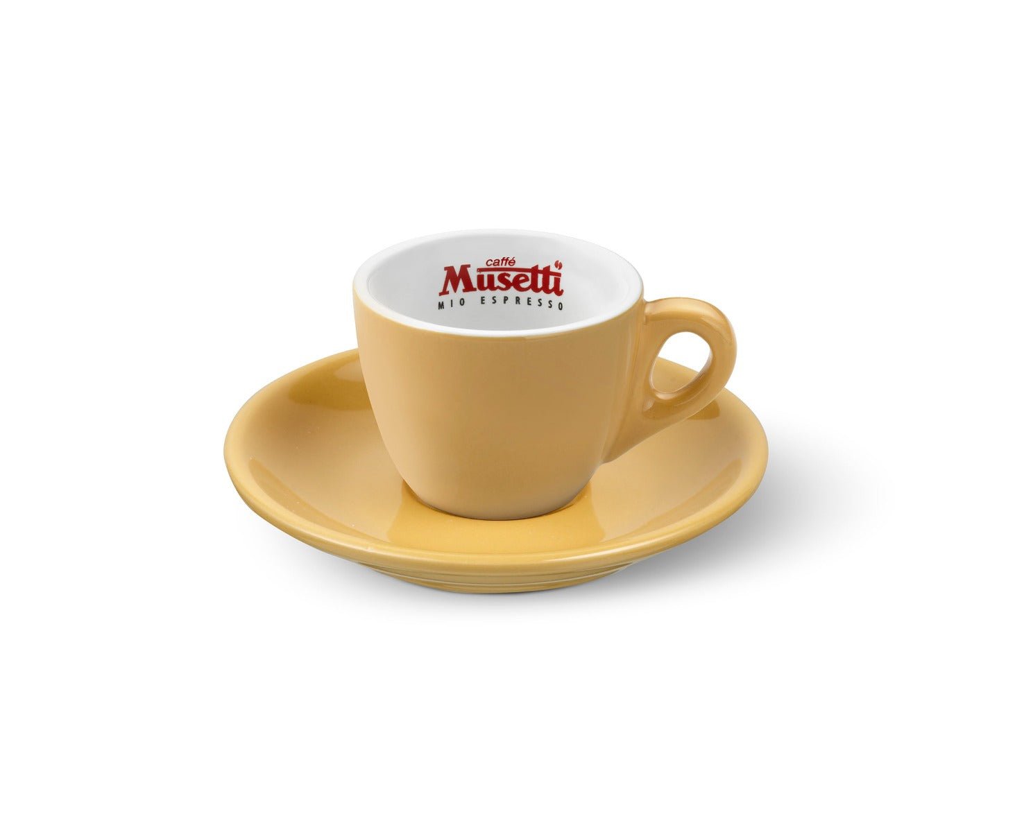 6 tazze caffè colorate con logo Musetti - Musetti shop