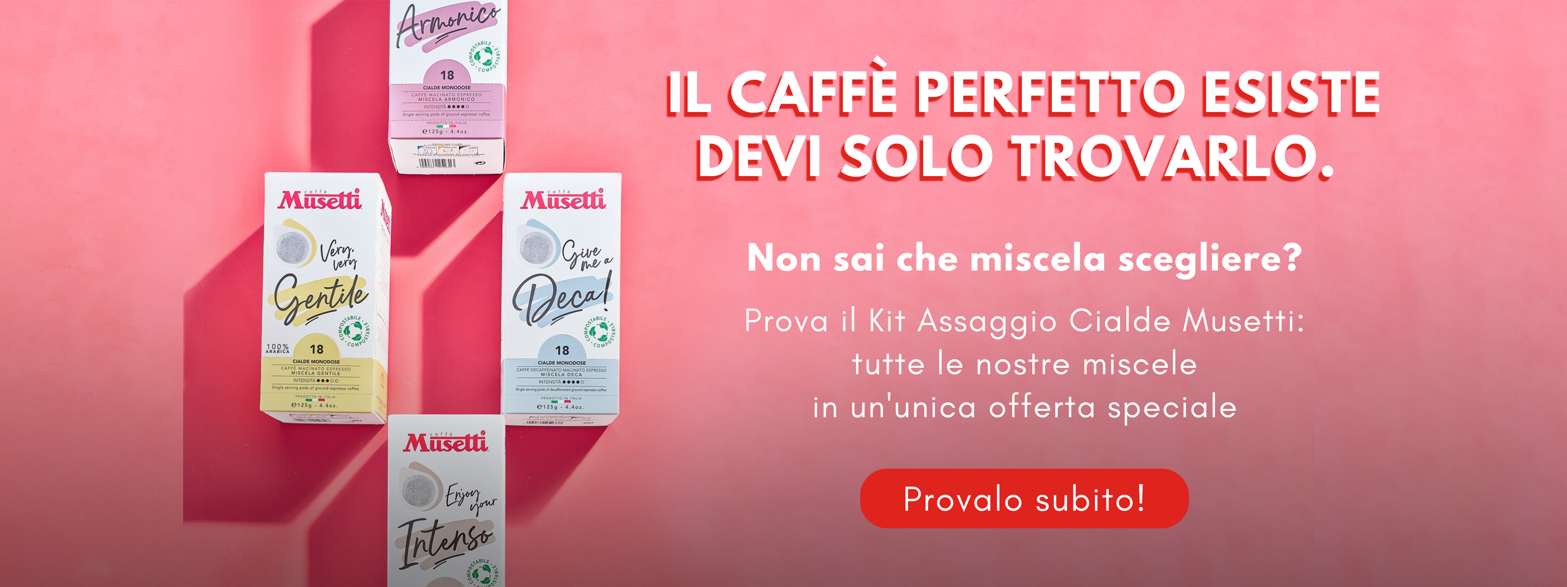 Offerta speciale - Kit Assaggio Cialde Musetti