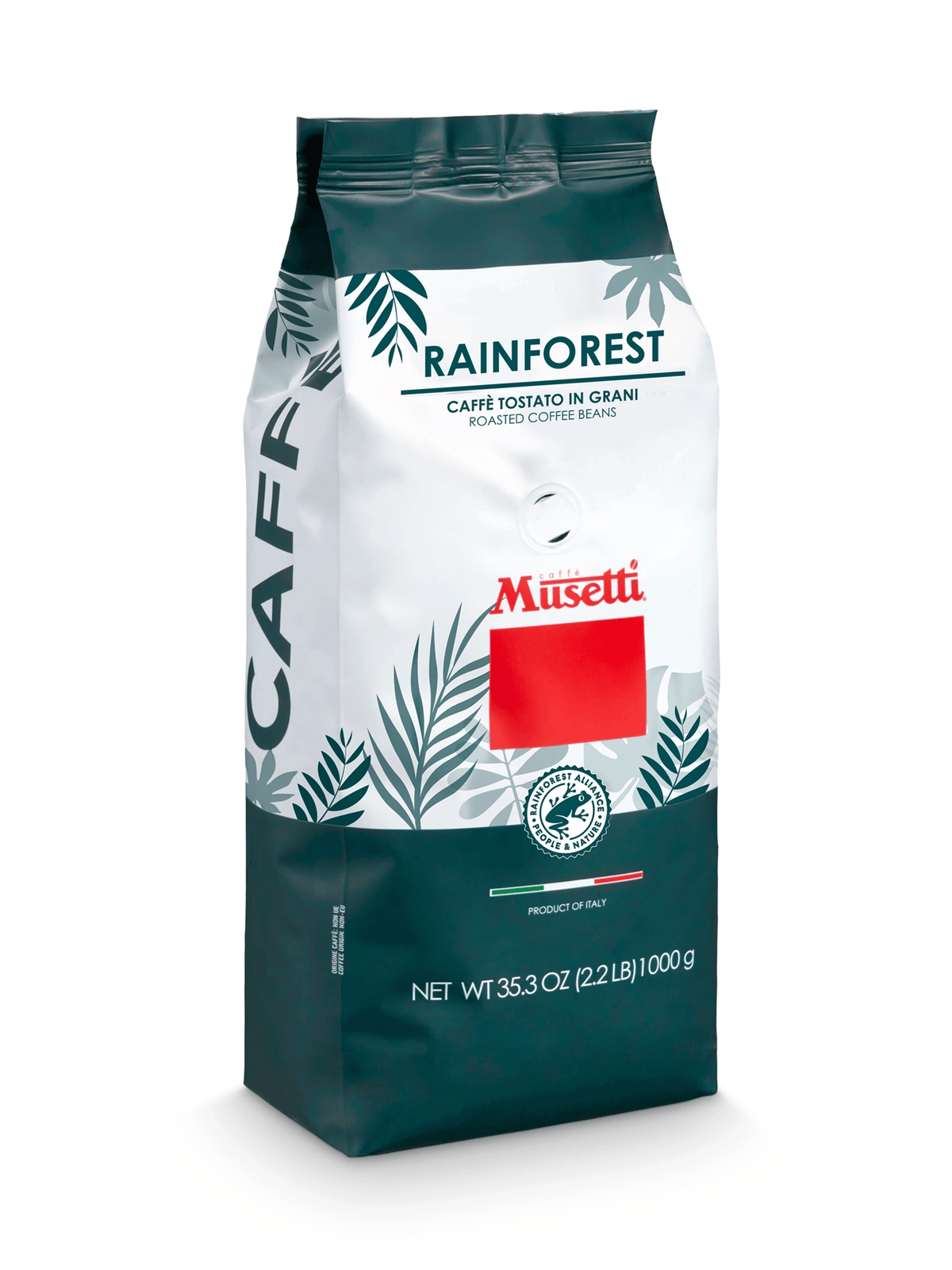 Musetti Coffee Beans, 1kg - Rainforest Blend Musetti Coffee Beans, 1kg - Rainforest Blend