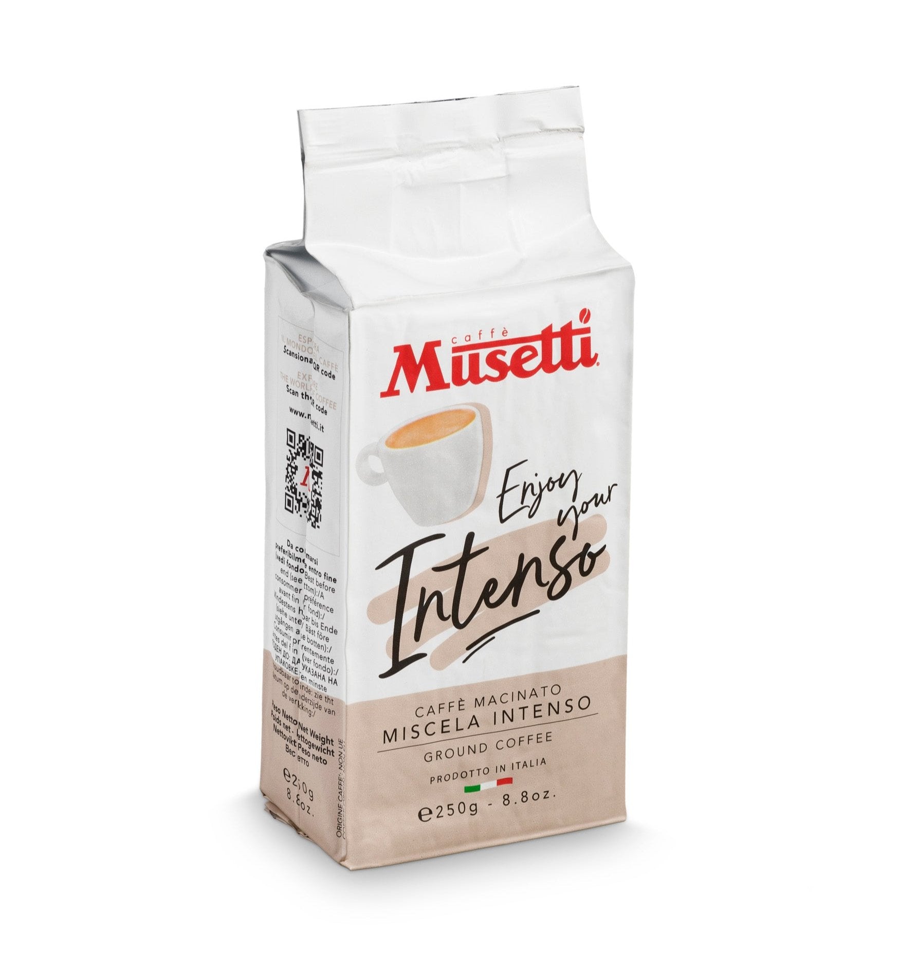 Caffè macinato Musetti - miscela Intenso 250g - Musetti shop