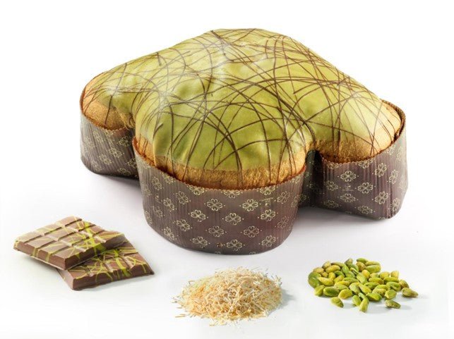 Colomba Dubai Chocolate Sal De Riso 1 kg con crema al pistacchio - Musetti shop