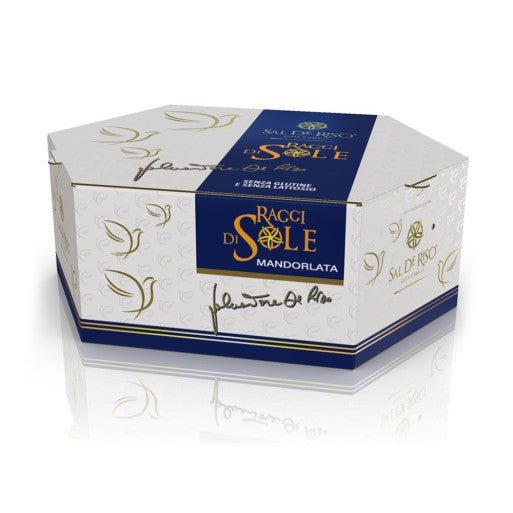 Colomba Mandorlata Senza Glutine e Lattosio Sal De Riso, 500g - GLUTEN FREE con Bucce d’Arancia Candite e Glassa alle Mandorle - Musetti shop