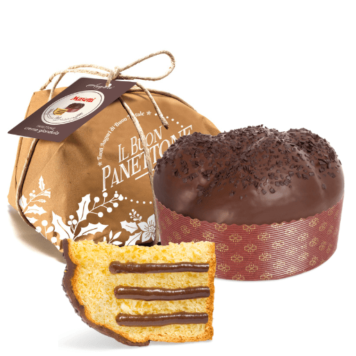 Panettone Crema Gianduia Musetti, 750g - Musetti shop