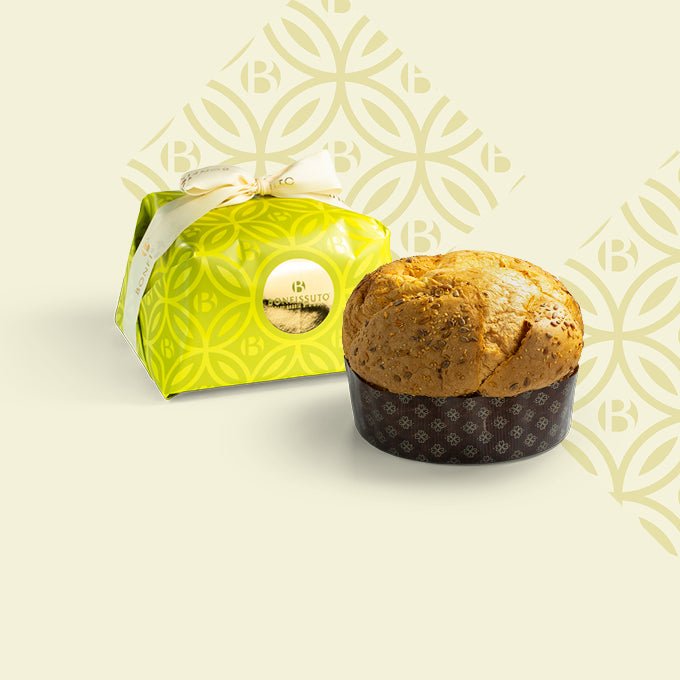 Panettone Olio e Limone Bonfissuto, 1kg – con Olio Extravergine d’Oliva e Limone Candito - Musetti shop