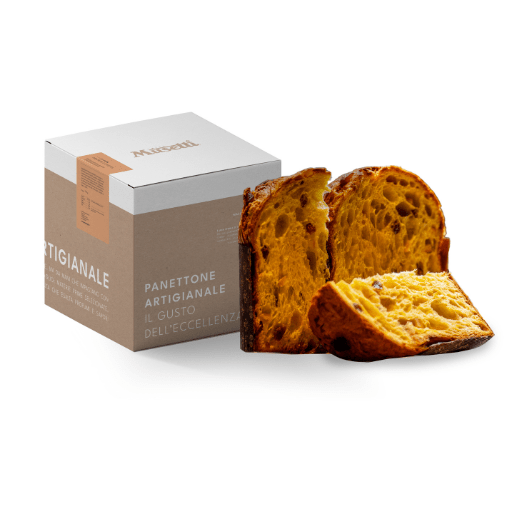 Panettone Tradizionale con Uvetta e Canditi Siciliani Musetti - 1kg - Musetti shop