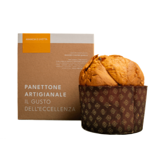 Panettone Tradizionale con Uvetta e Canditi Siciliani Musetti - 750gr - Musetti shop