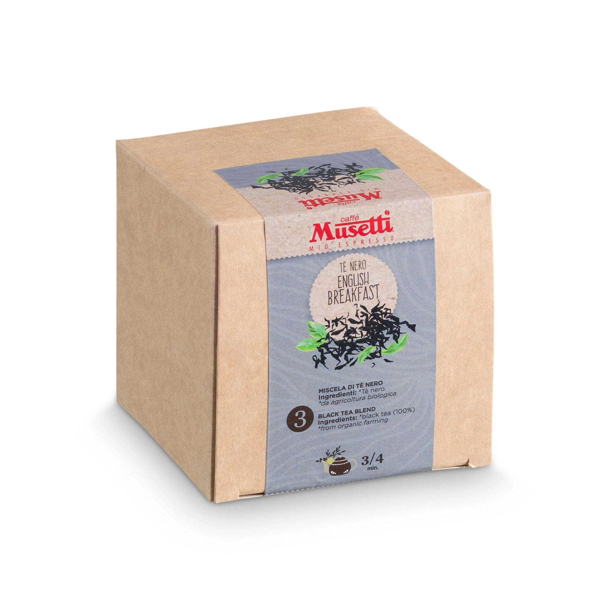 Tè Musetti - selezione in 5 Gusti, confezione da 15 Bustine - Musetti shop