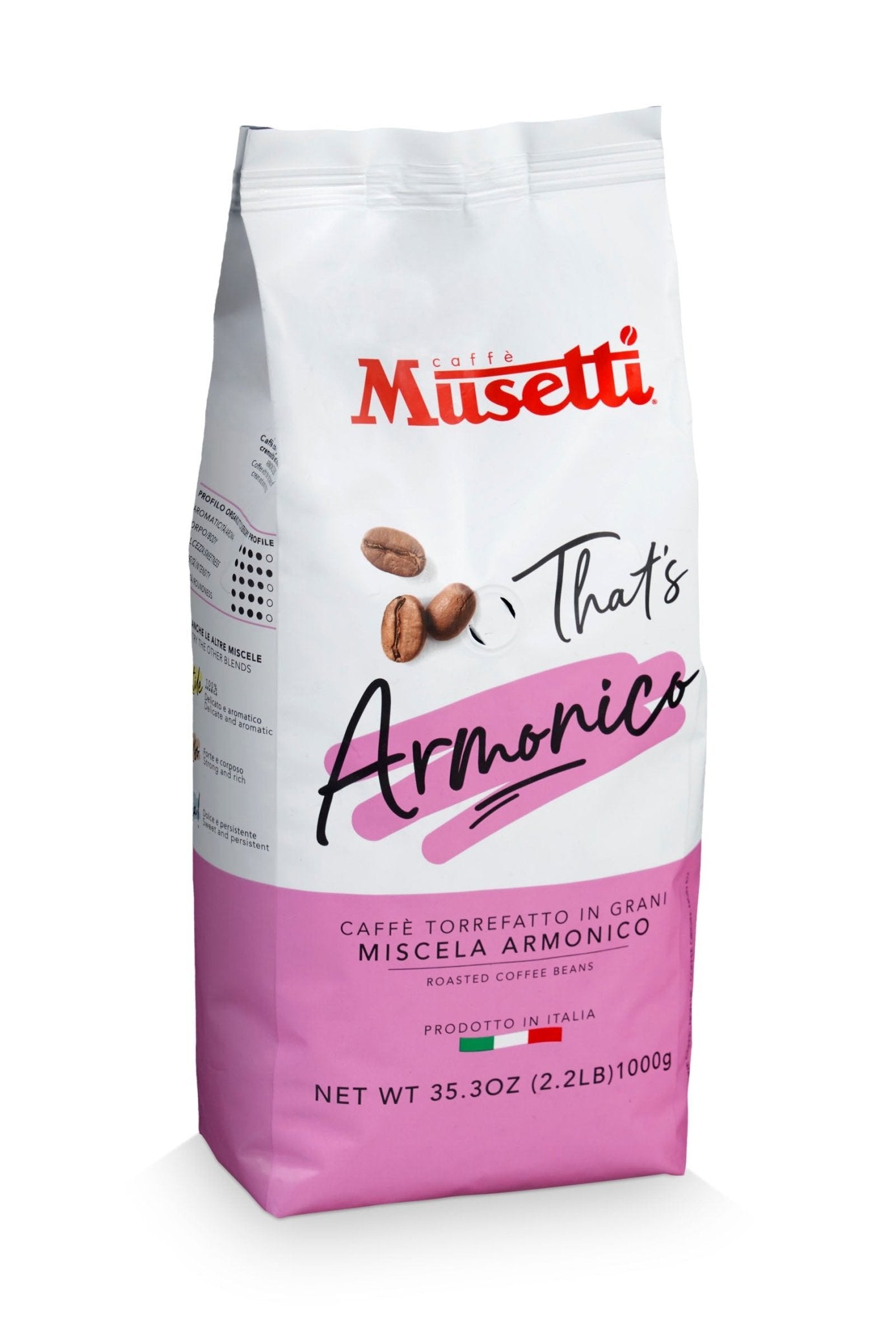 CAFFÈ IN GRANI ARMONICO 1 KG - Musetti shop