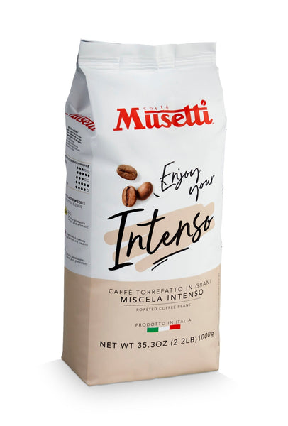 Musetti Coffee Beans, 1kg - Intenso Blend Musetti Coffee Beans, 1kg - Intenso Blend