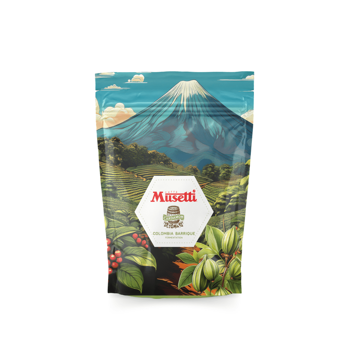 Caffè in grani Musetti, 150g - Colombia Barrique Cardamom Fermentation - Musetti shop