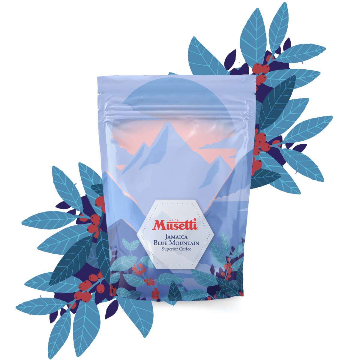 Caffè in grani Musetti, 150g - Jamaica Blue Mountain - Musetti shop