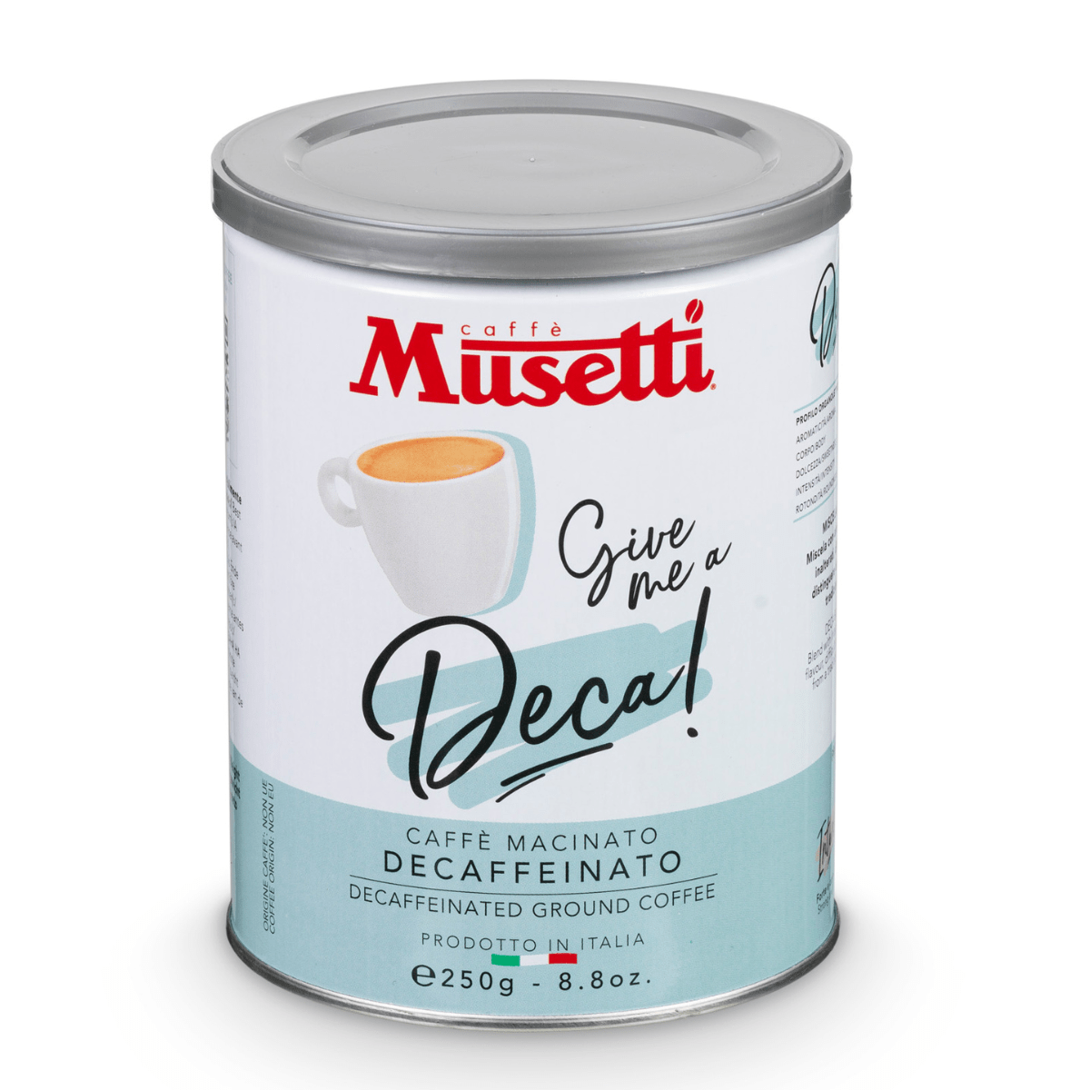 Caffè macinato Musetti - miscela Deca 250g - Musetti shop