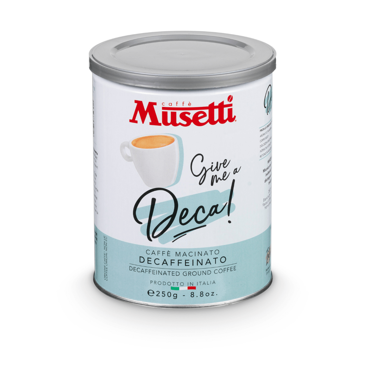 Caffè macinato Musetti - miscela Deca 250g - Musetti shop