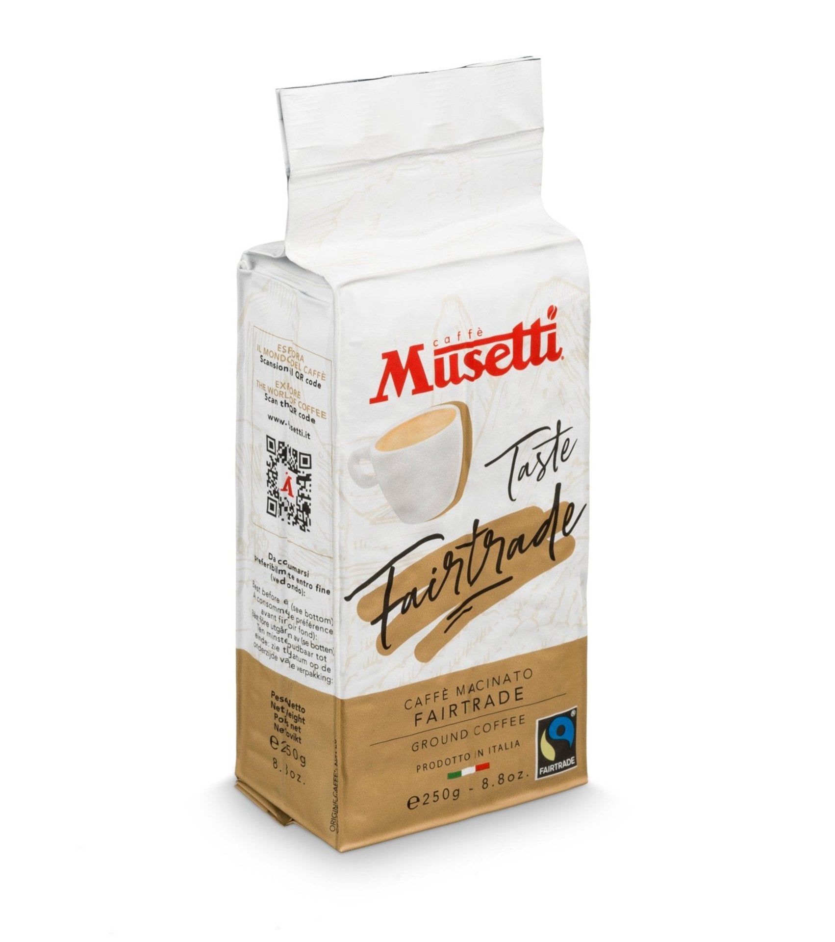 Caffè macinato Musetti - miscela Fairtrade 250g - Musetti shop