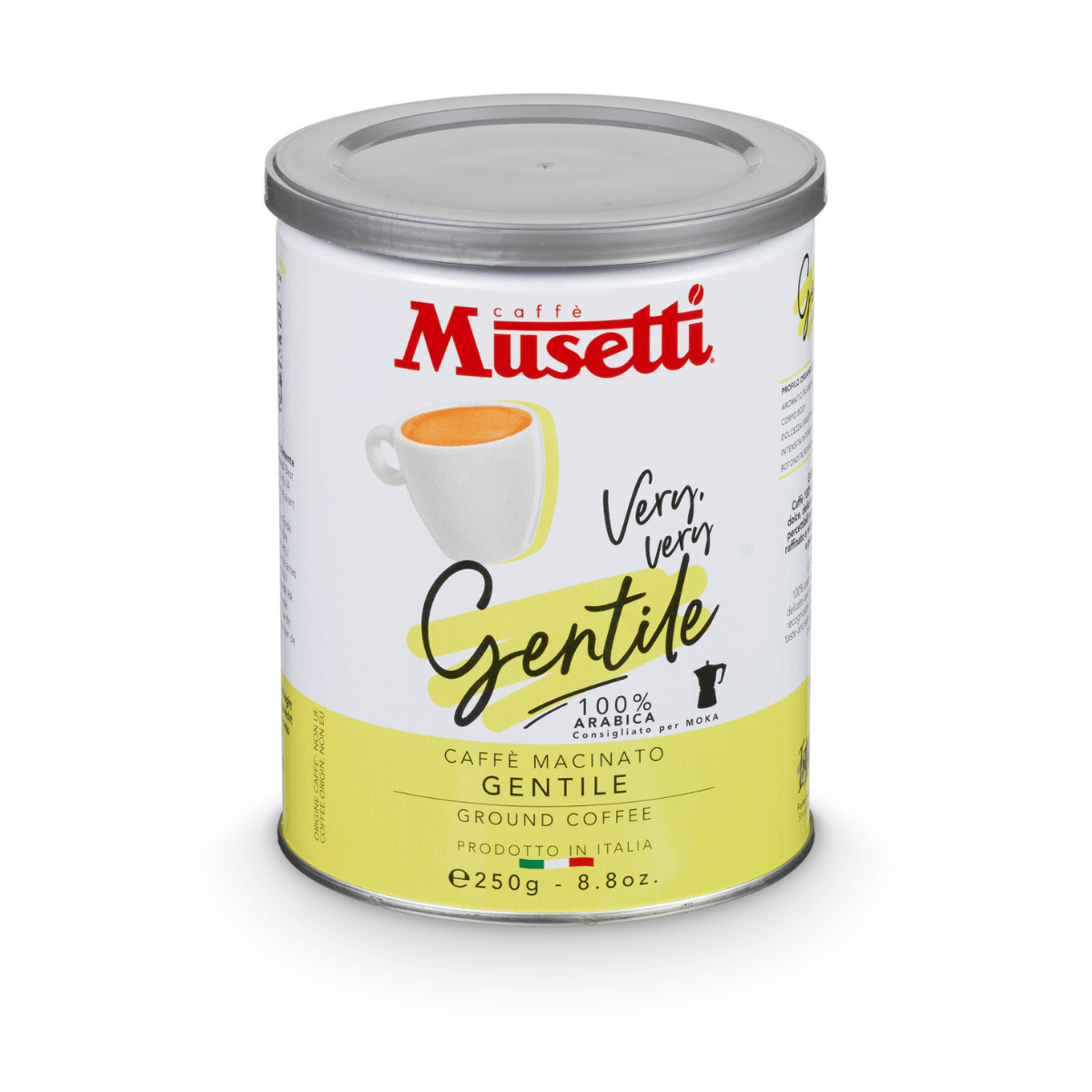 Caffè macinato Musetti - miscela Gentile 250g - Musetti shop