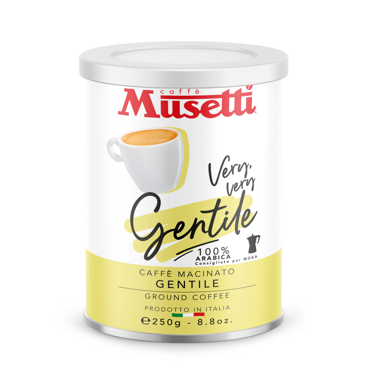 Caffè macinato Musetti - miscela Gentile 250g - Musetti shop