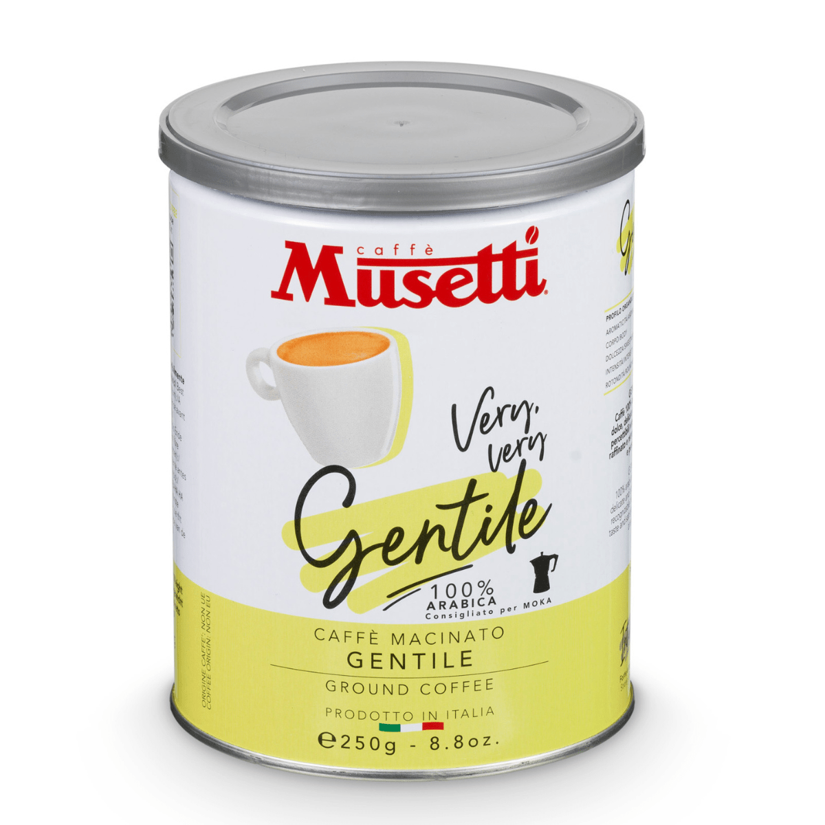 Caffè macinato Musetti - miscela Gentile 250g - Musetti shop