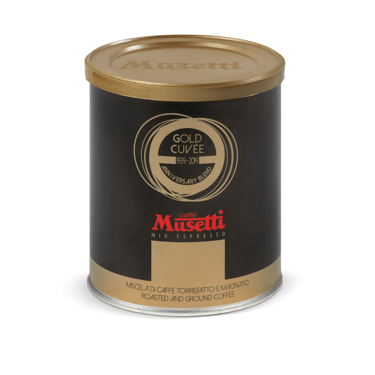 Caffè Macinato Musetti - miscela Gold Cuvèe 250g - Musetti shop