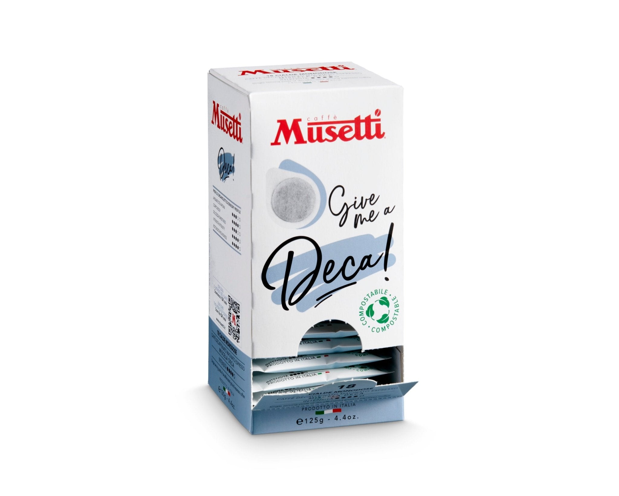 CIALDE COMPOSTABILI DECA 18 PZ - Musetti shop