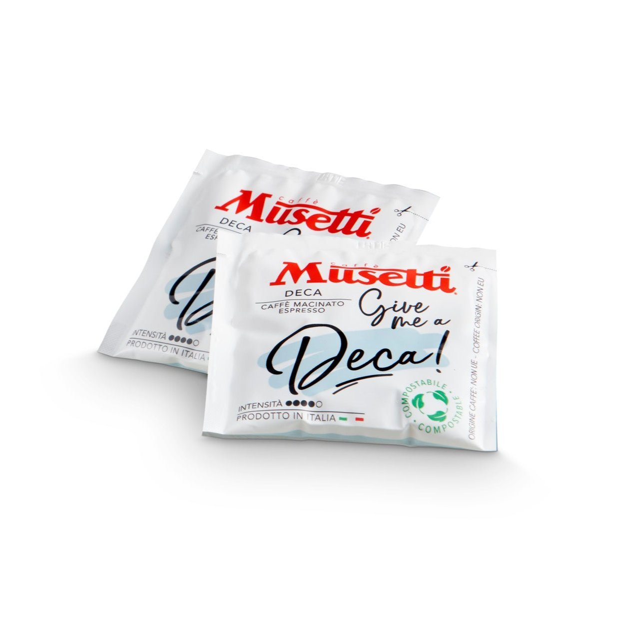 Cialde di caffè compostabili Musetti - miscela Deca - Musetti shop