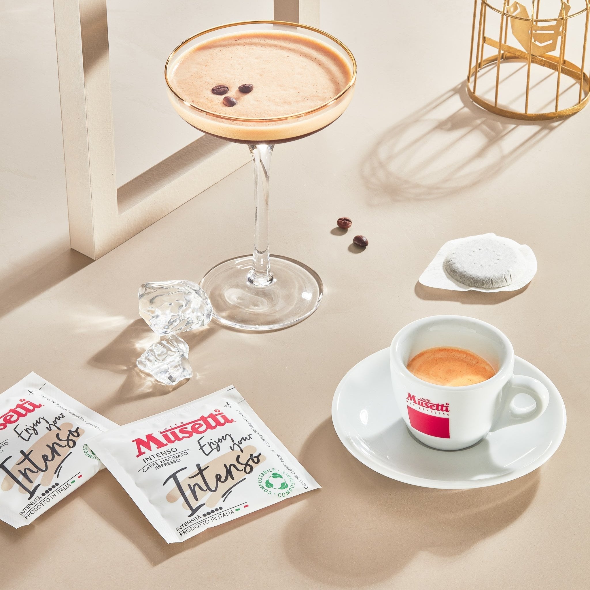 Cialde di caffè compostabili Musetti - miscela Intenso - Musetti shop