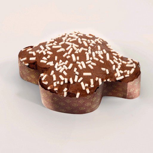 Colomba al Cioccolato Senza Glutine e Lattosio Sal De Riso - 500gr GLUTEN FREE con gocce di cioccolato fondente e glassa alle mandorle - Musetti shop