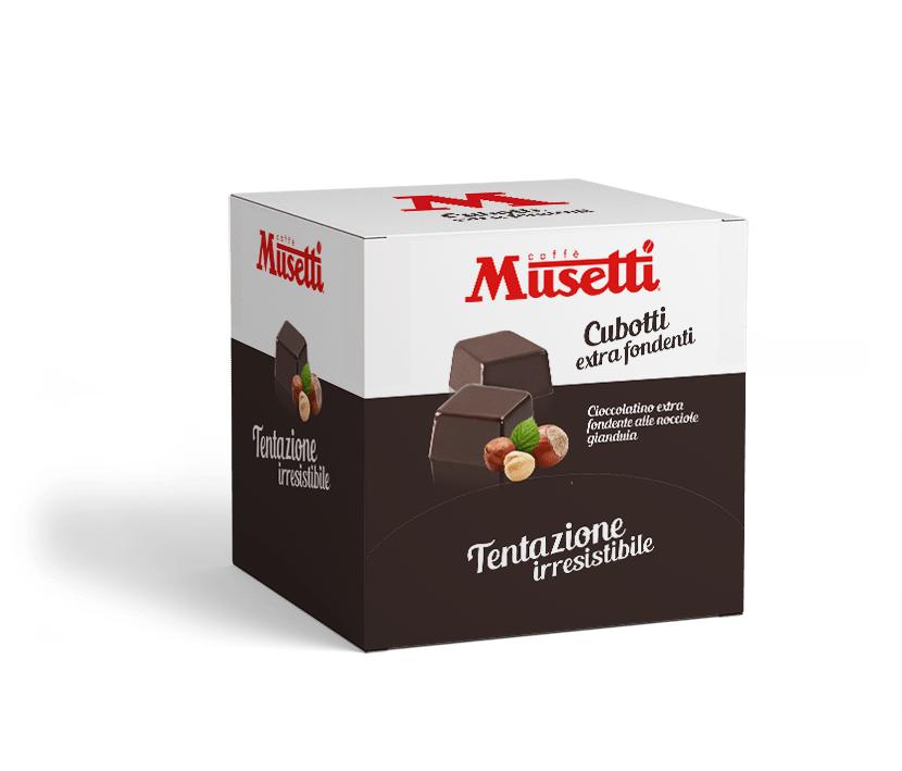 CUBOTTI EXTRA FONDENTI 75% MUSETTI - Musetti shop