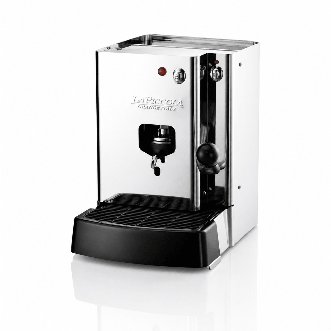 La Piccola Sara Inox - Macchina da caffè in cialde + 18 cialde di caffè Musetti OMAGGIO - Musetti shop