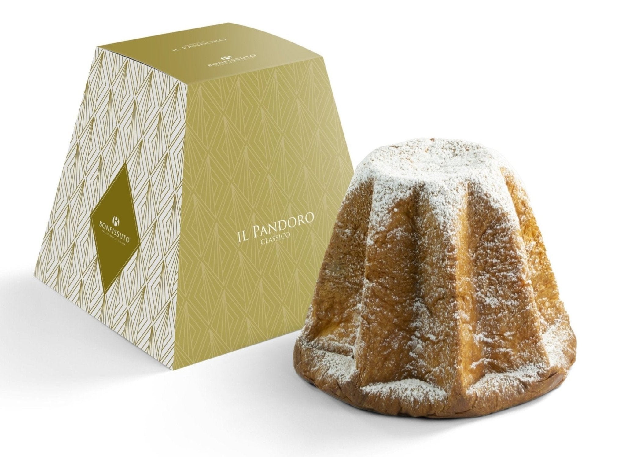 Pandoro Classico Bonfissuto, 1kg - Artigianale a Lievitazione Naturale - Musetti shop