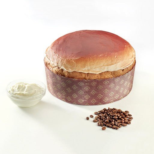 Panettone al Tiramisù Sal De Riso, 1kg - con Crema al Mascarpone e Caffè - Musetti shop