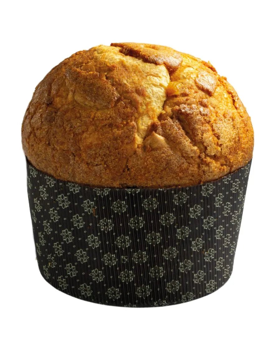 Panettone Barocco Siciliano Bonfissuto, 1kg - con Fragoline e Glassa alle Nocciole - Musetti shop