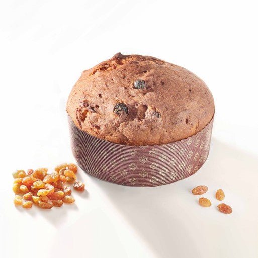 Panettone Classico Milanese Senza Glutine e Lattosio Sal De Riso, 500g - GLUTEN FREE con Uvetta Australiana e Canditi - Musetti shop