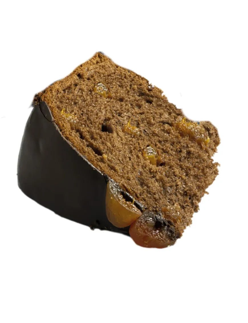 Panettone Iconic Art Bonfissuto, 1kg - con Crema al Cioccolato e Albicocche del Vesuvio - Musetti shop