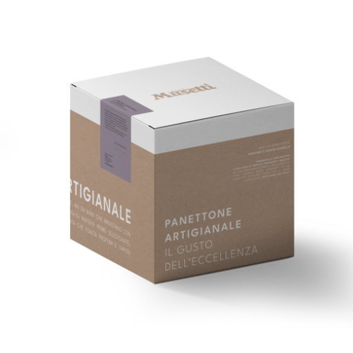 Panettone Lavanda e Limoni Canditi Musetti - 1Kg - Musetti shop