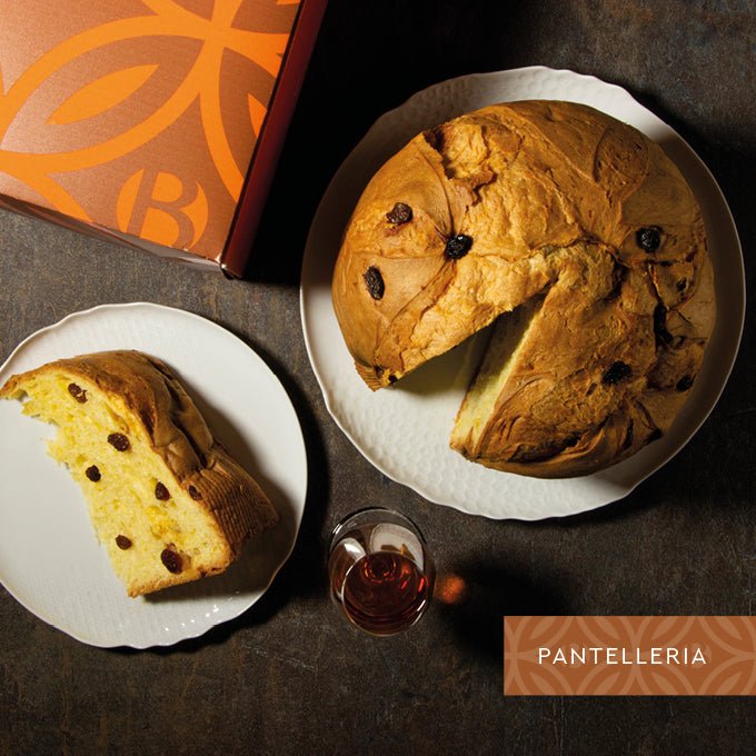 Panettone Pantelleria Bonfissuto, 1kg - con Vino di Uve Appassite e Uvetta Sultanina - Musetti shop