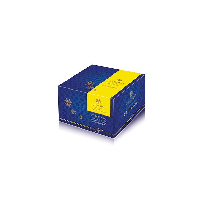 Panettone Stregato Sal De Riso, 1kg – con Crema allo Strega Alberti e Fragole Candite - Musetti shop