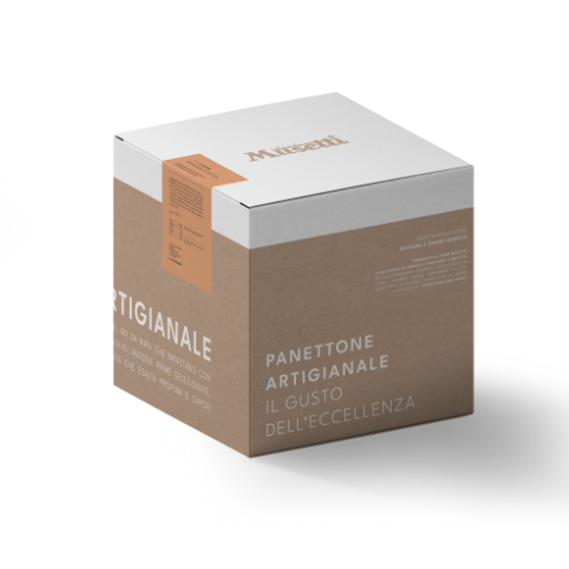 Panettone Tradizionale con Uvetta e Canditi Siciliani Musetti - 1kg - Musetti shop