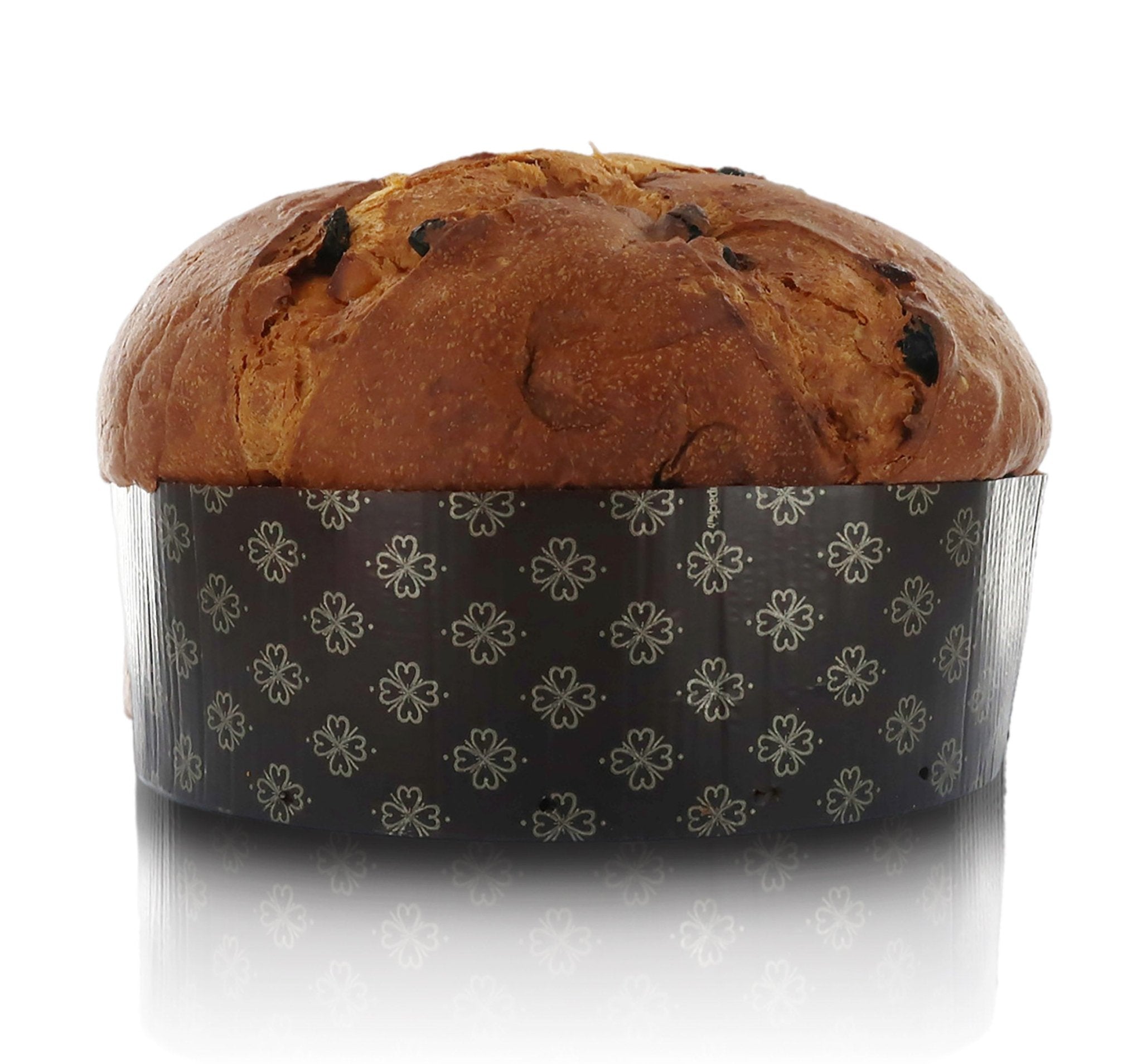 Panettone Tradizionale Musetti, 750g - Lievitazione Naturale con Uvetta e Scorze d’Arancia Candite - Musetti shop