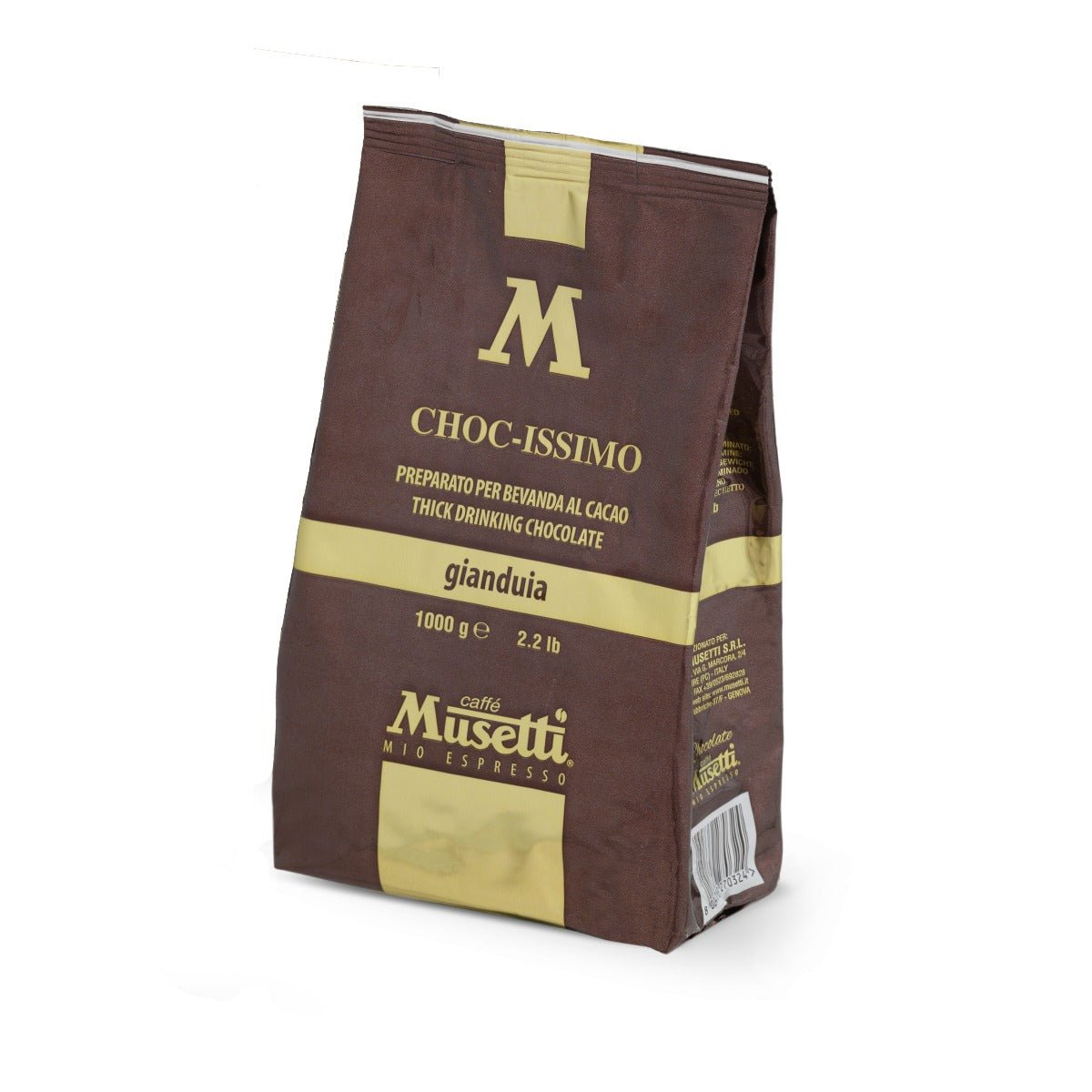 Preparato per cioccolata calda al gianduia 1kg - Musetti shop