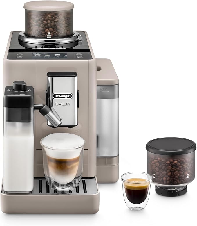 RIVELIA MACCHINA DA CAFFÈ AUTOMATICA DE'LONGHI + 500g CAFFÈ OMAGGIO! - Musetti shop