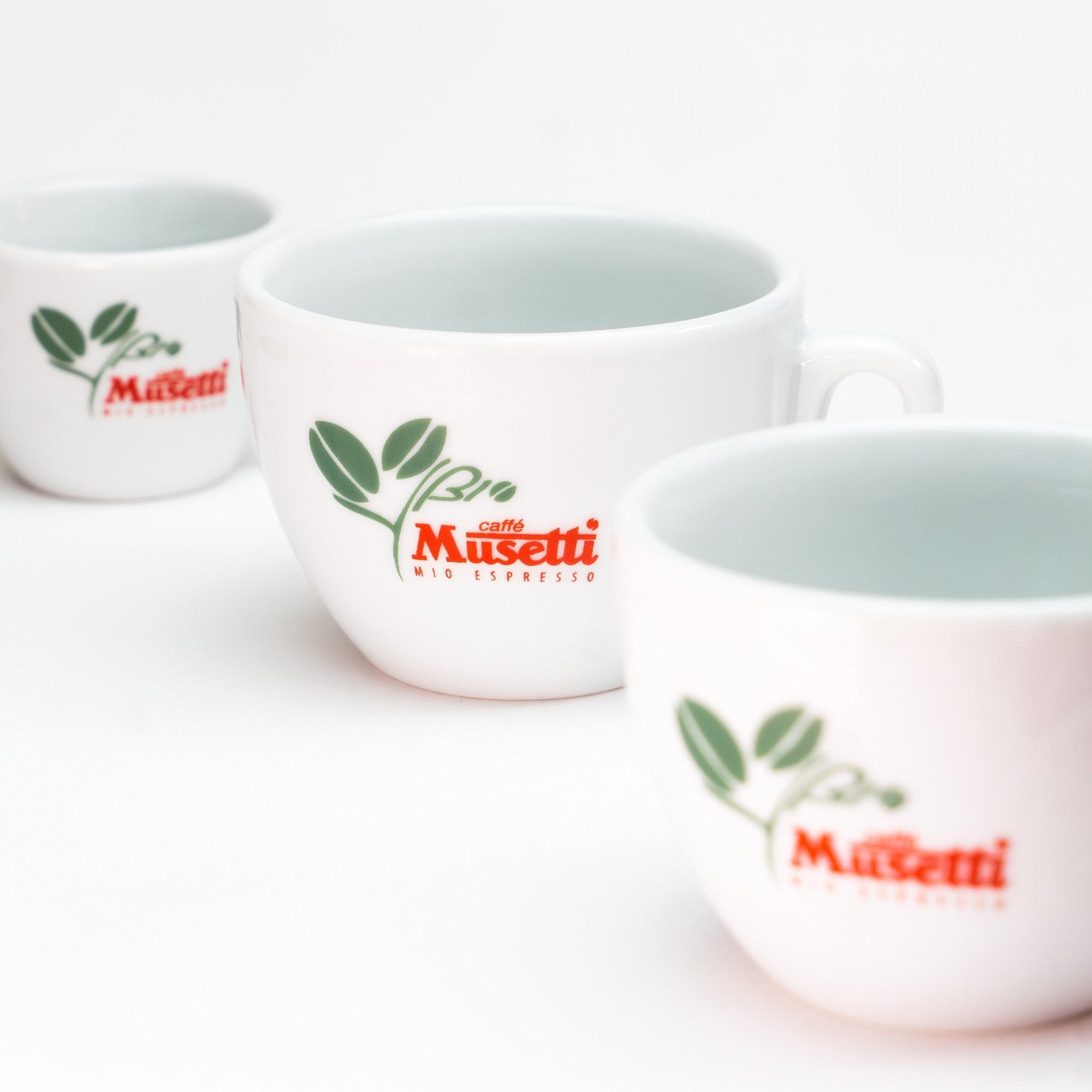 Set di 6 tazze da cappuccino Musetti con Piattini - Bio - Musetti shop