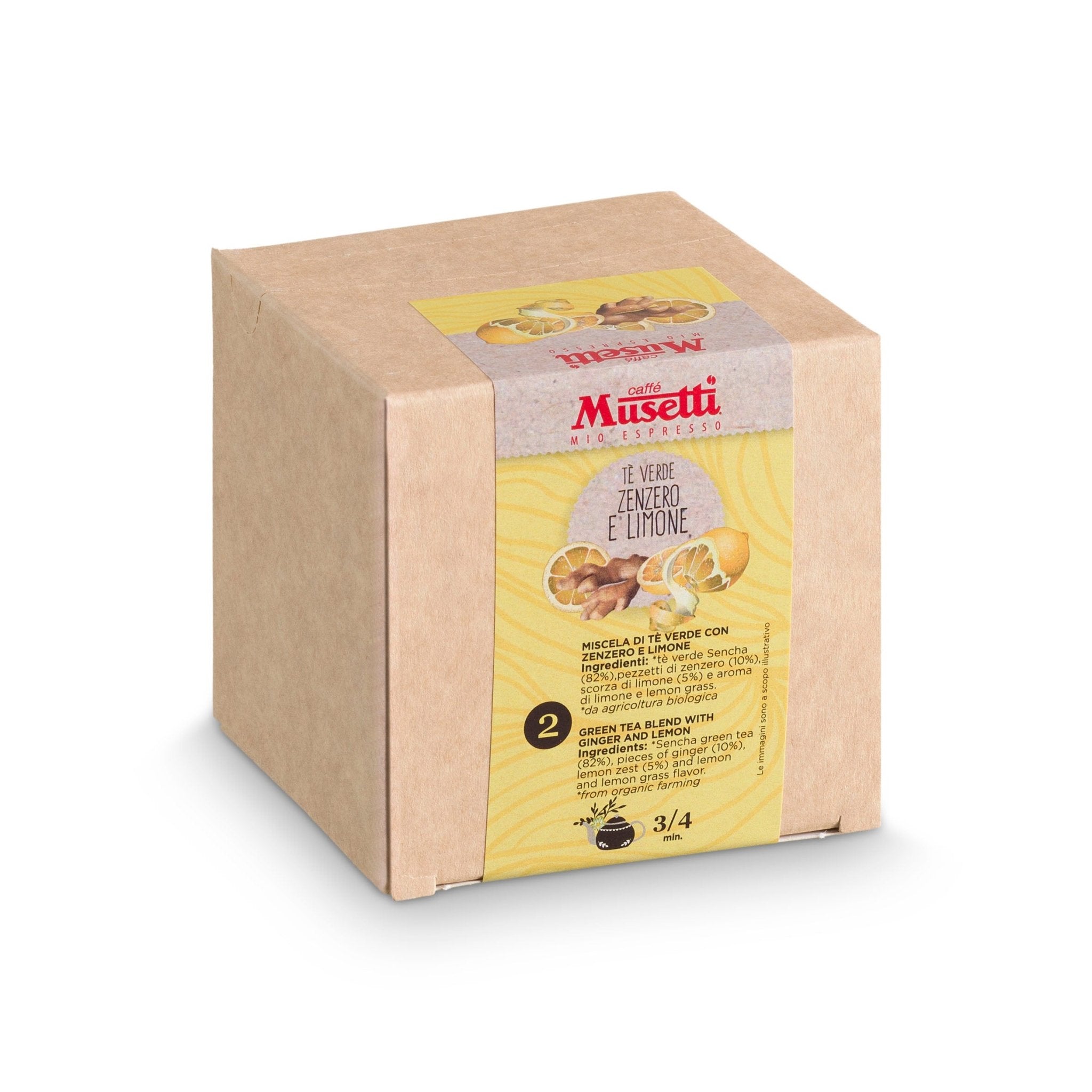 Tè Musetti - selezione in 5 Gusti, confezione da 15 Bustine - Musetti shop