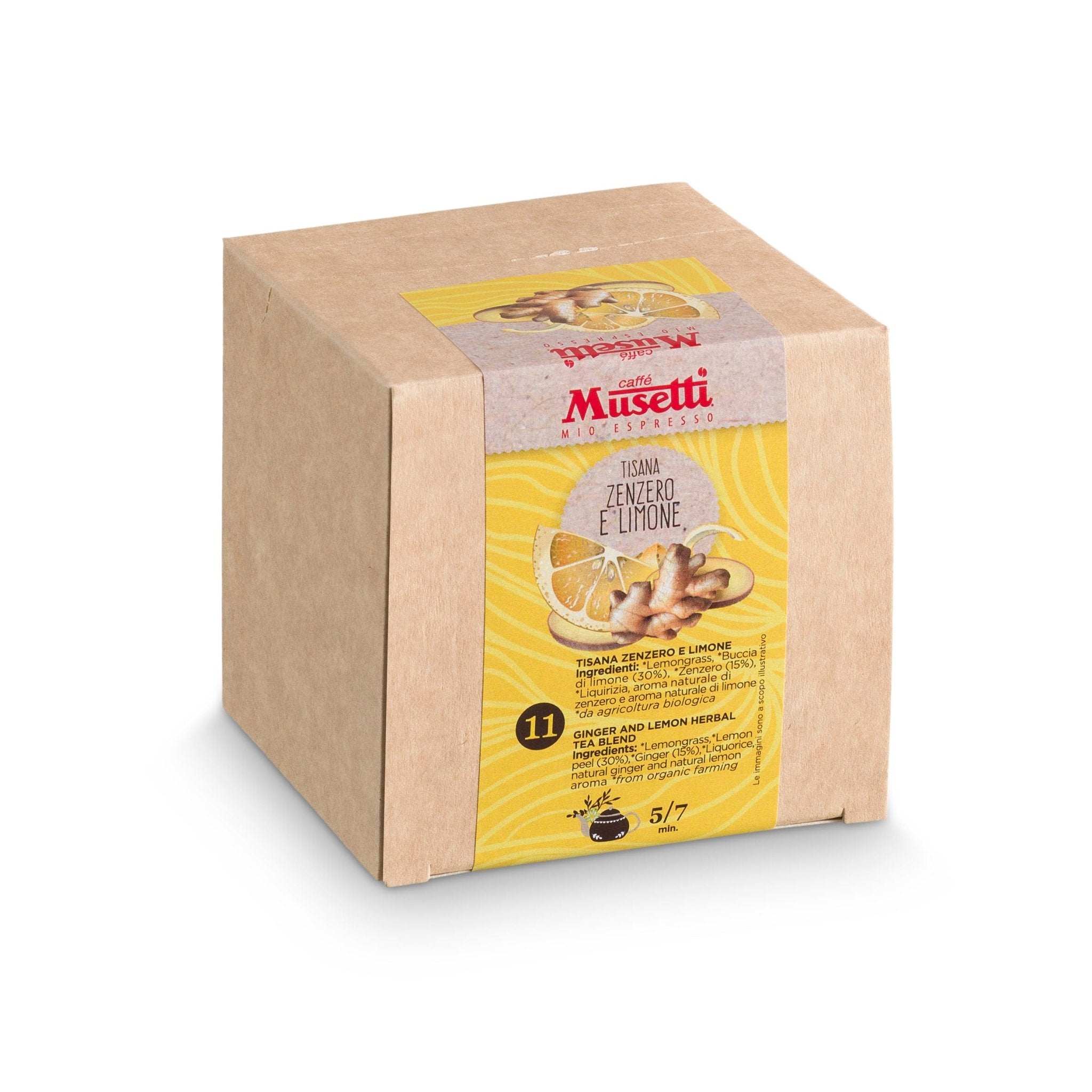 Tè, Tisane e Infusi Musetti - selezione in 11 Gusti, confezione da 15 bustine - Musetti shop