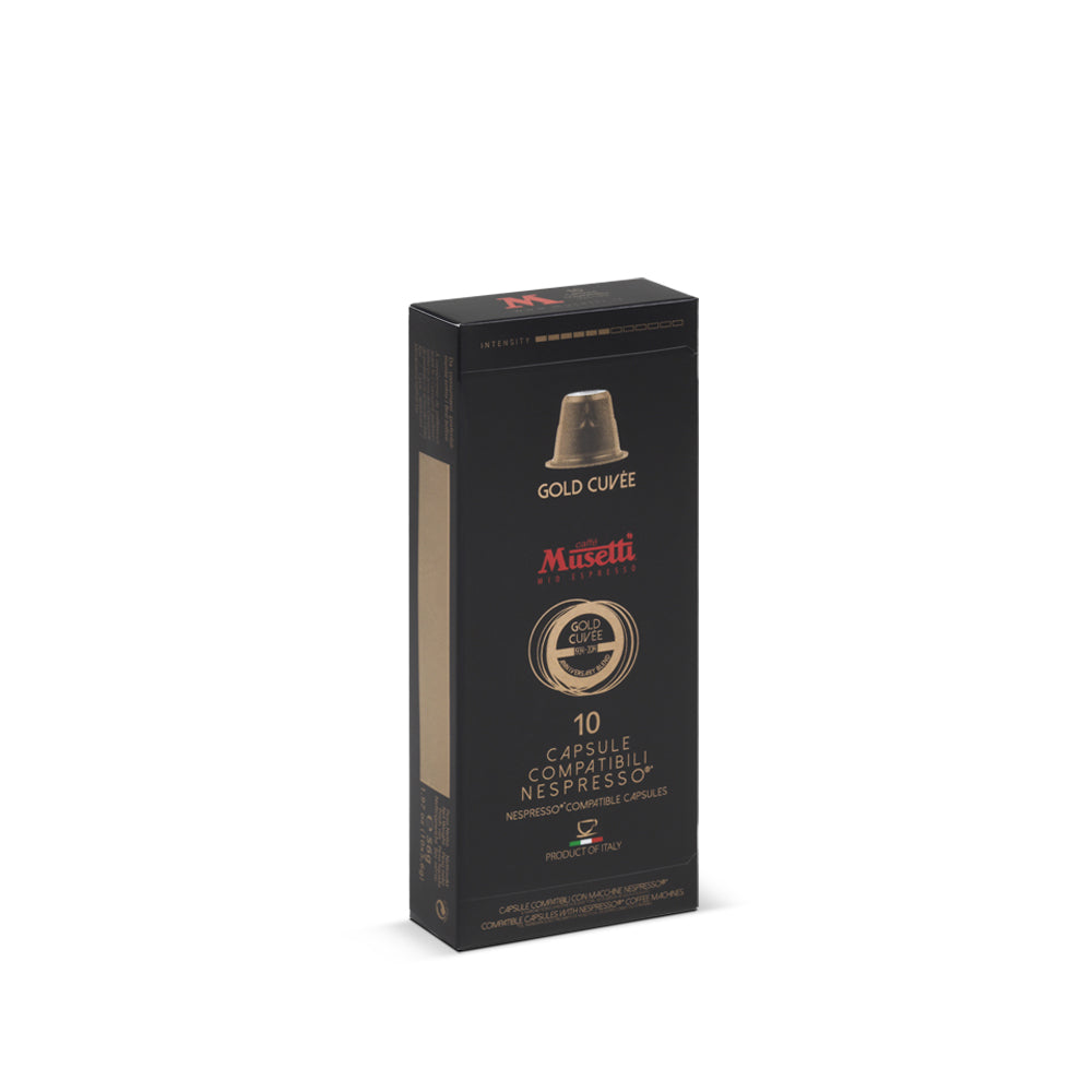 Cápsulas Compatibles Nespresso® mezcla Gold Cuvée 10 unidades